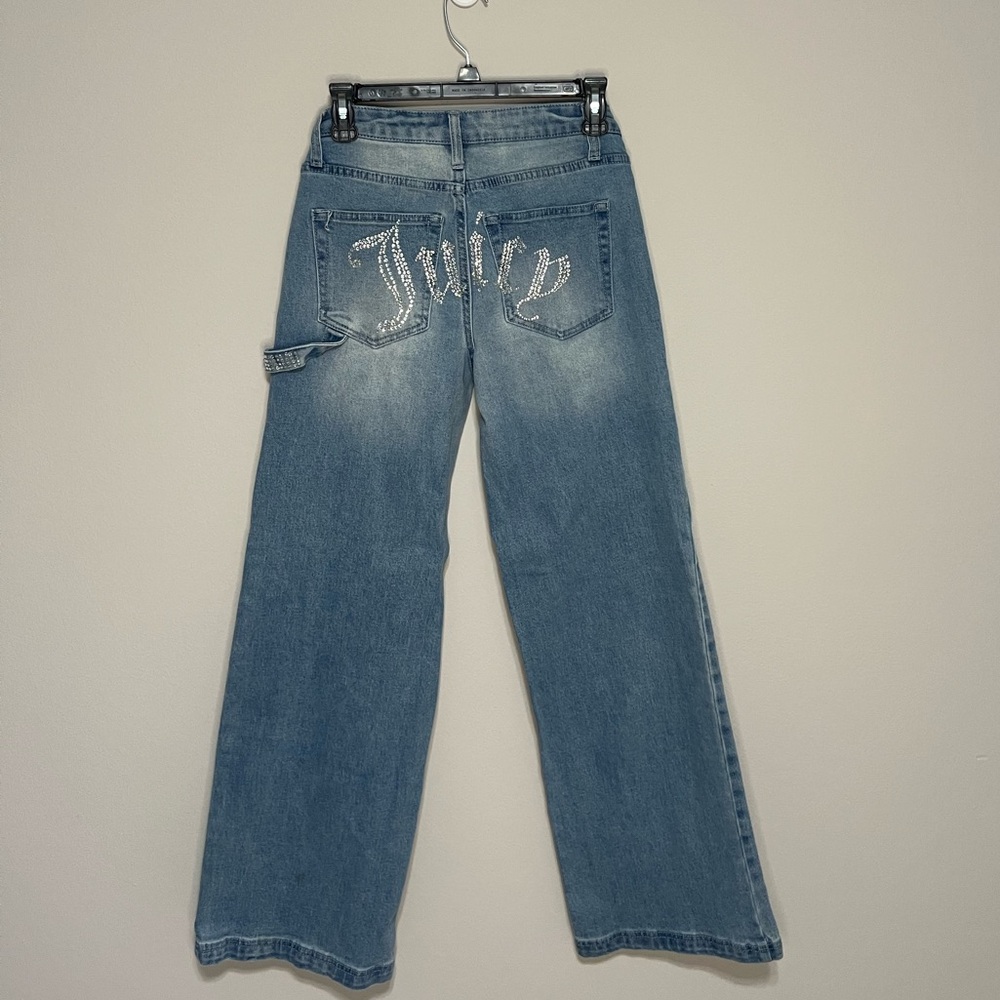 Juicy Couture Blue Flare & Wide Leg Jeans